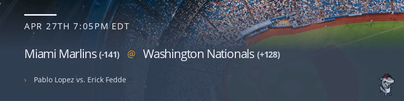 Miami Marlins @ Washington Nationals - April 27, 2022