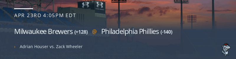 Milwaukee Brewers @ Philadelphia Phillies - April 23, 2022