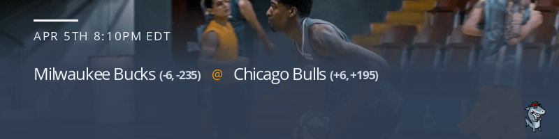 Milwaukee Bucks vs. Chicago Bulls - April 5, 2022