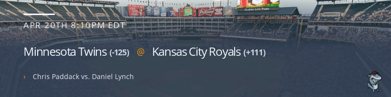 Minnesota Twins @ Kansas City Royals - April 20, 2022