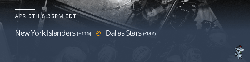 New York Islanders vs. Dallas Stars - April 5, 2022