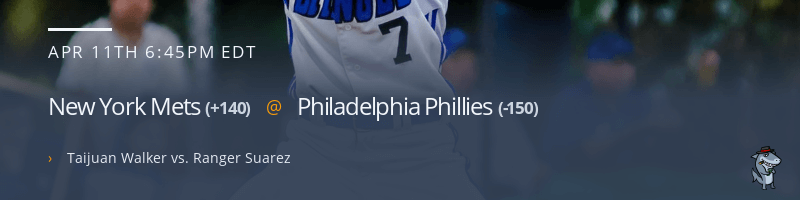 New York Mets @ Philadelphia Phillies - April 11, 2022