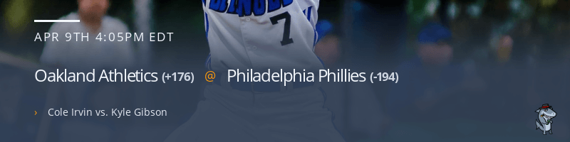 Oakland Athletics @ Philadelphia Phillies - April 9, 2022