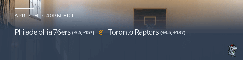 Philadelphia 76ers vs. Toronto Raptors - April 7, 2022