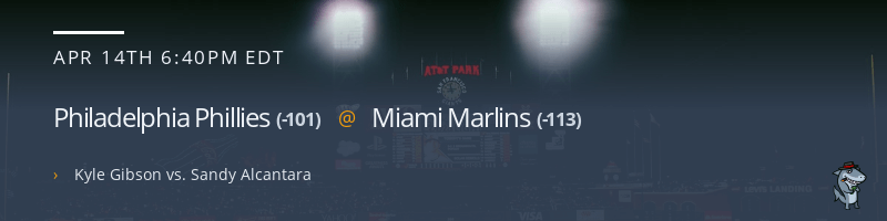 Philadelphia Phillies @ Miami Marlins - April 14, 2022