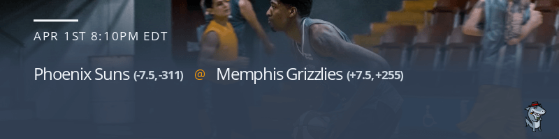 Phoenix Suns vs. Memphis Grizzlies - April 1, 2022