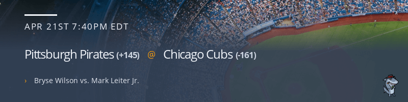 Pittsburgh Pirates @ Chicago Cubs - April 21, 2022