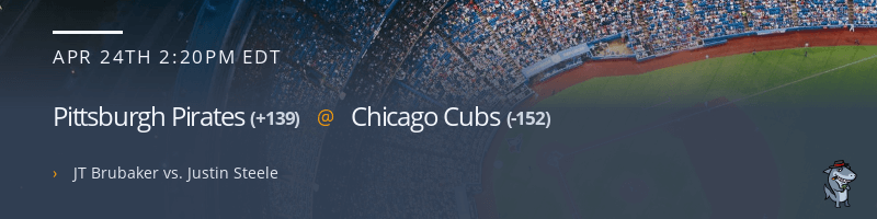 Pittsburgh Pirates @ Chicago Cubs - April 24, 2022