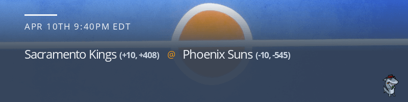 Sacramento Kings vs. Phoenix Suns - April 10, 2022