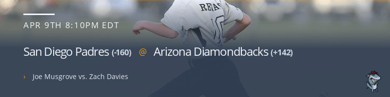 San Diego Padres @ Arizona Diamondbacks - April 9, 2022