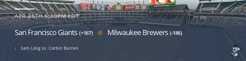 San Francisco Giants @ Milwaukee Brewers - April 25, 2022