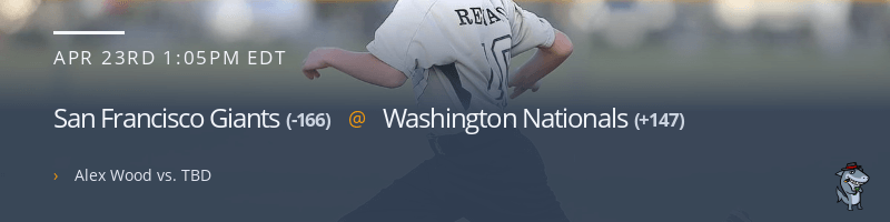 San Francisco Giants @ Washington Nationals - April 23, 2022