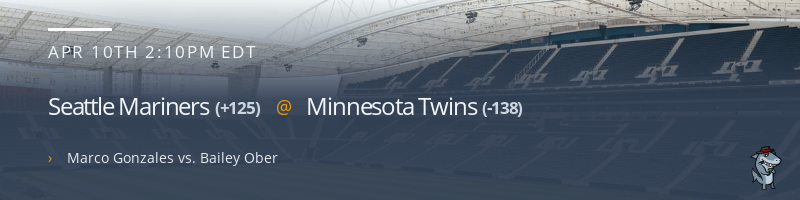 Seattle Mariners @ Minnesota Twins - April 10, 2022