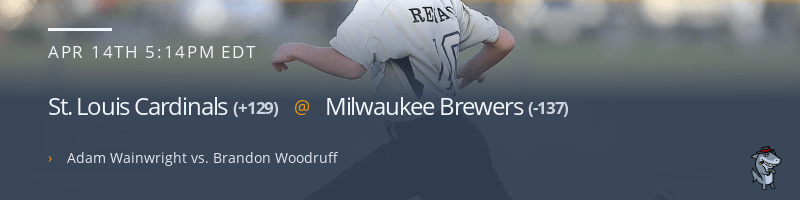 St. Louis Cardinals @ Milwaukee Brewers - April 14, 2022