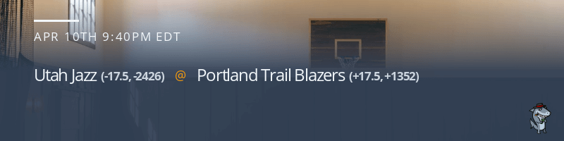 Utah Jazz vs. Portland Trail Blazers - April 10, 2022