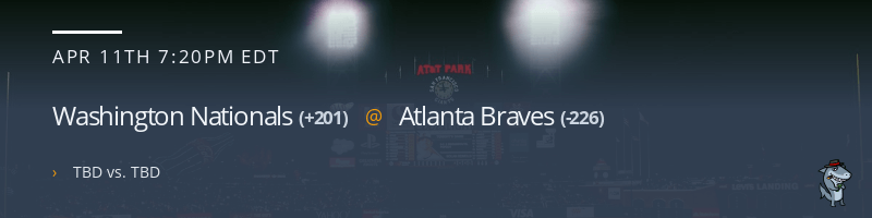 Washington Nationals @ Atlanta Braves - April 11, 2022