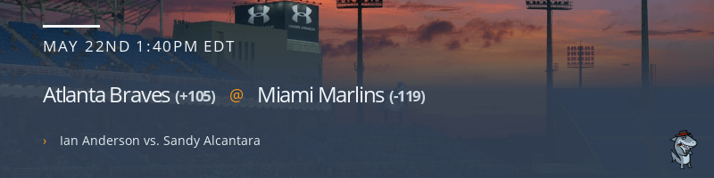 Atlanta Braves @ Miami Marlins - May 22, 2022