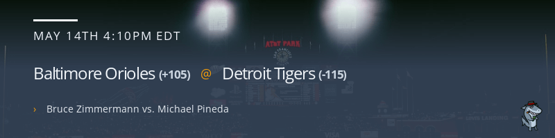 Baltimore Orioles @ Detroit Tigers - May 14, 2022