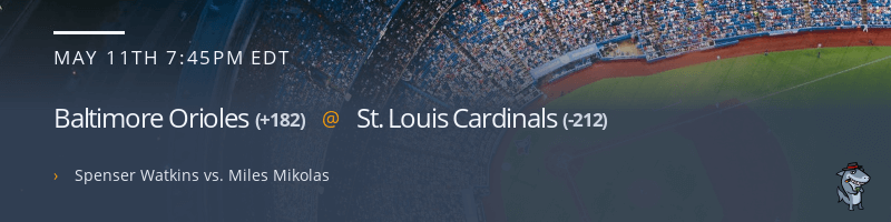 Baltimore Orioles @ St. Louis Cardinals - May 11, 2022