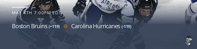 Boston Bruins vs. Carolina Hurricanes - May 4, 2022