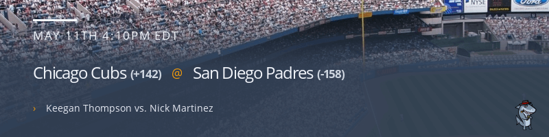 Chicago Cubs @ San Diego Padres - May 11, 2022