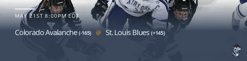 Colorado Avalanche vs. St. Louis Blues - May 21, 2022