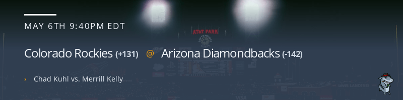 Colorado Rockies @ Arizona Diamondbacks - May 6, 2022