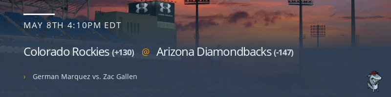 Colorado Rockies @ Arizona Diamondbacks - May 8, 2022