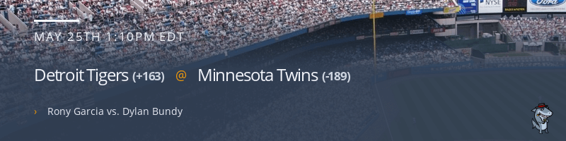 Detroit Tigers @ Minnesota Twins - May 25, 2022