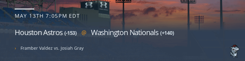 Houston Astros @ Washington Nationals - May 13, 2022