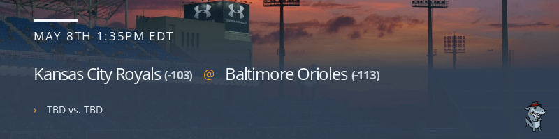 Kansas City Royals @ Baltimore Orioles - May 8, 2022