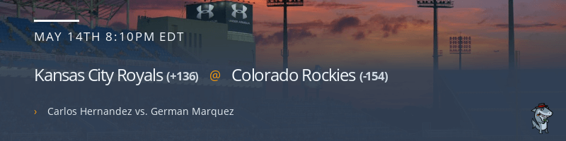 Kansas City Royals @ Colorado Rockies - May 14, 2022