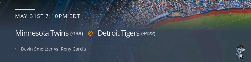 Minnesota Twins @ Detroit Tigers - May 31, 2022