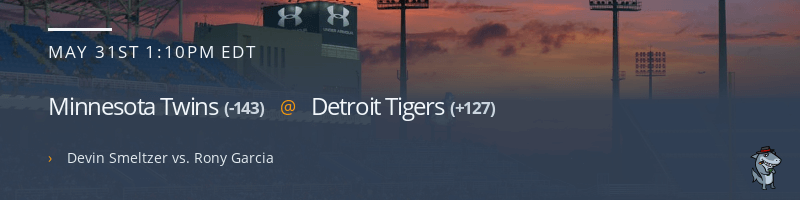 Minnesota Twins @ Detroit Tigers - May 31, 2022