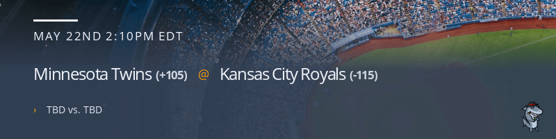 Minnesota Twins @ Kansas City Royals - May 22, 2022