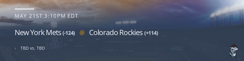 New York Mets @ Colorado Rockies - May 21, 2022