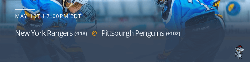 New York Rangers vs. Pittsburgh Penguins - May 13, 2022