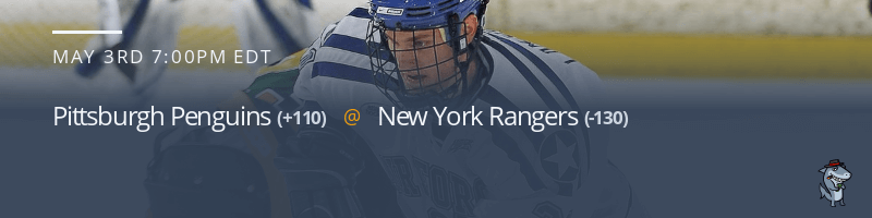 Pittsburgh Penguins vs. New York Rangers - May 3, 2022