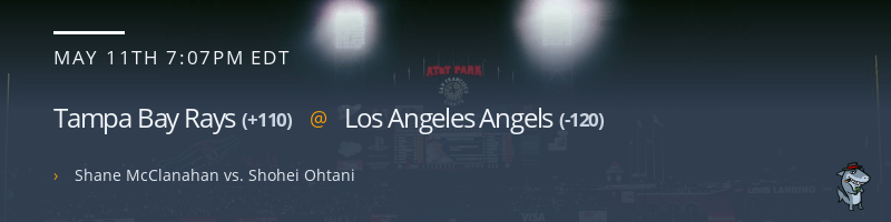 Tampa Bay Rays @ Los Angeles Angels - May 11, 2022