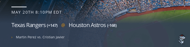 Texas Rangers @ Houston Astros - May 20, 2022