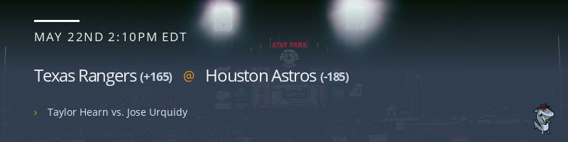 Texas Rangers @ Houston Astros - May 22, 2022