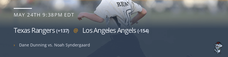 Texas Rangers @ Los Angeles Angels - May 24, 2022