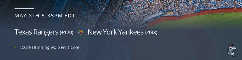 Texas Rangers @ New York Yankees - May 8, 2022