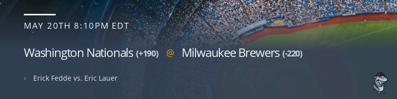 Washington Nationals @ Milwaukee Brewers - May 20, 2022