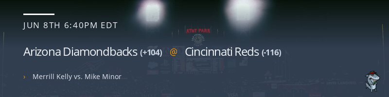 Arizona Diamondbacks @ Cincinnati Reds - June 8, 2022