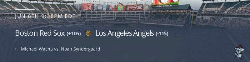 Boston Red Sox @ Los Angeles Angels - June 6, 2022