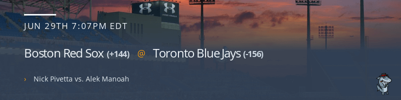 Boston Red Sox @ Toronto Blue Jays - June 29, 2022