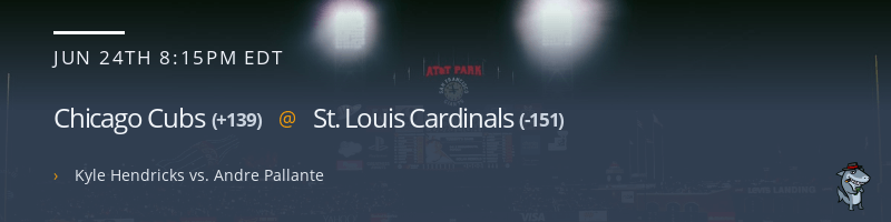 Chicago Cubs @ St. Louis Cardinals - June 24, 2022