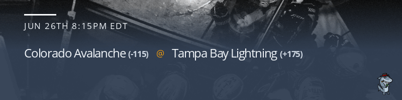 Colorado Avalanche vs. Tampa Bay Lightning - June 26, 2022