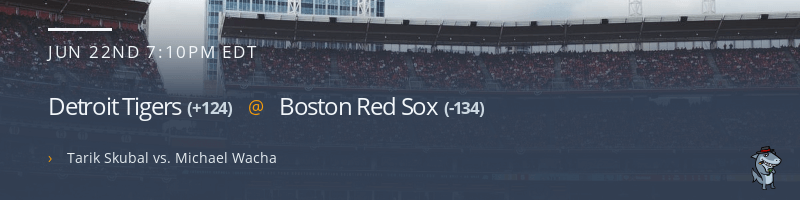 Detroit Tigers @ Boston Red Sox - June 22, 2022